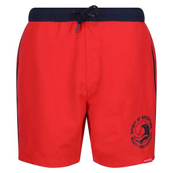 Regatta Bentham badshorts för män L High Risk Red/Navy High Risk Red/Navy L