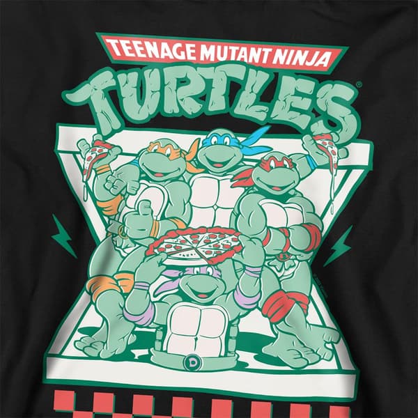 TMNT Barn/Kids Pizza Takeway Pullover Hoodie 7-8 år Marinblå Navy 7-8 Years