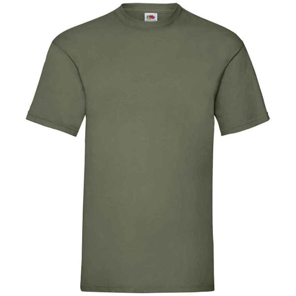 Fruit of the Loom Valueweight T-shirt L Classic Olive för män Classic Olive L