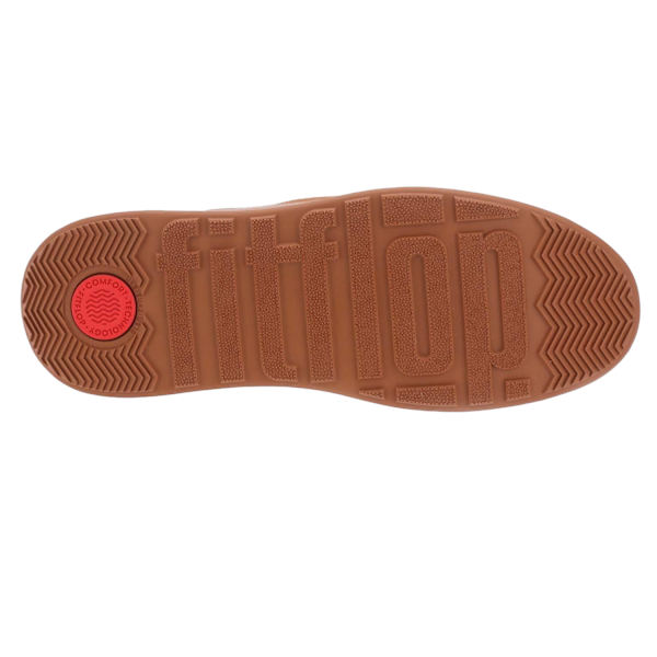 FitFlop Dam/Damer F-Mode Mocka Flatform Stövlar 4 UK Tan Tan 4 UK