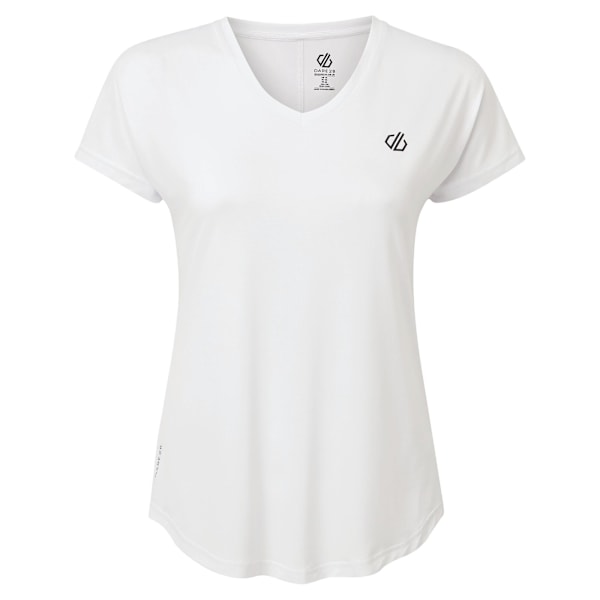 Dare 2B Dam/Dam Vigilant Aktiv T-shirt 14 UK Vit White 14 UK
