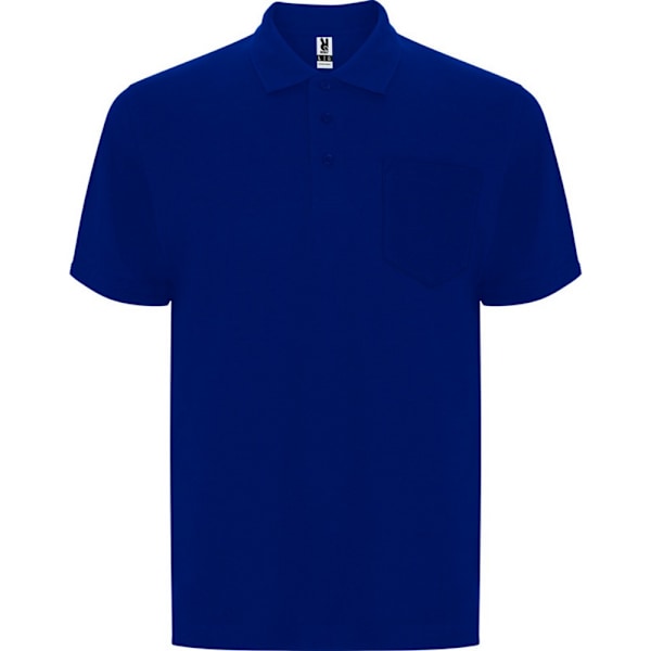 Roly Unisex Vuxen Centauro Premium Kortärmad Poloshirt L Blå Blue L
