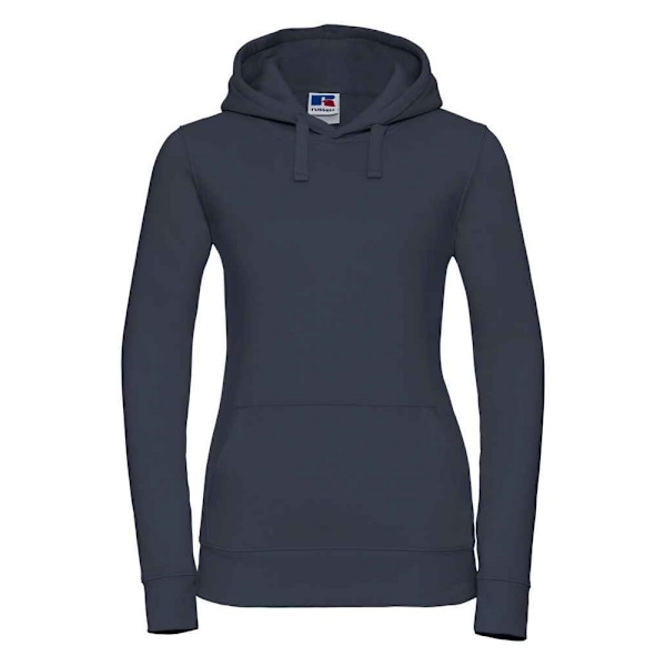 Russell Dam/Kvinnor Äkta Hoodie 10 UK Fransk Marinblå French Navy 10 UK