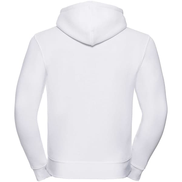 Russell Herr Authentic Full Zip Hooded Sweatshirt / Hoodie S Wh White S