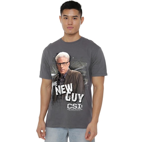 CSI Herr The New Guy T-Shirt M Kolgrå Charcoal M