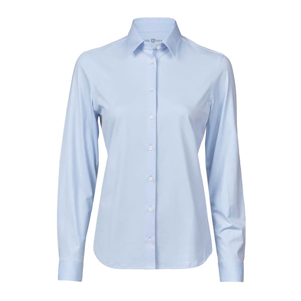 Tee Jays Dam Stretch Active Skjorta S Ljusblå Light Blue S