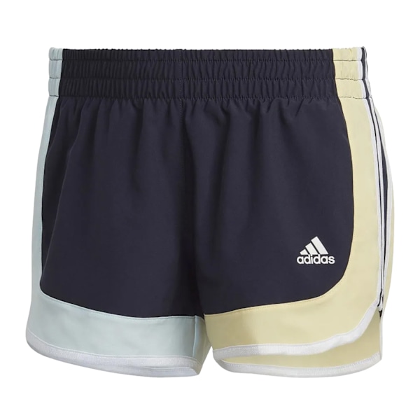 Adidas Dam/Dam Marathon 20 Färgblock Löparshorts 12 Navy 12 UK - 14 UK