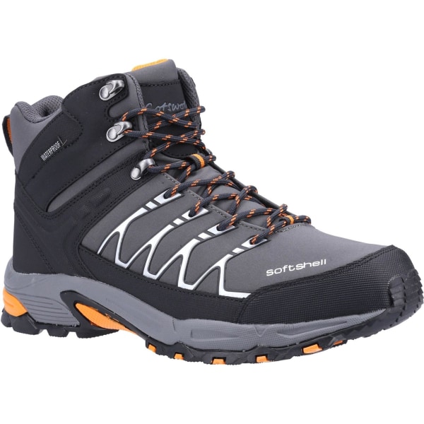 Cotswold Mens Abbeydale Mid Hiking Boots 11 UK Grå/Orange Grey/Orange 11 UK