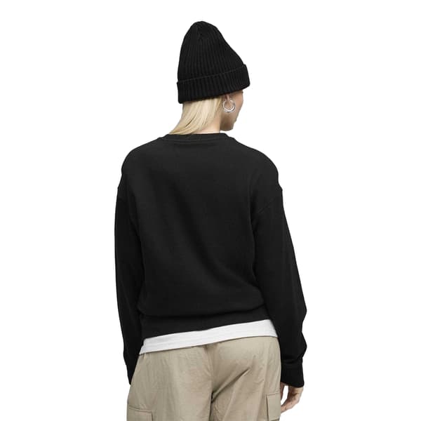 Puma Essentials Elevated Sweatshirt för dam, 10 UK, Puma Black Puma Black 10 UK