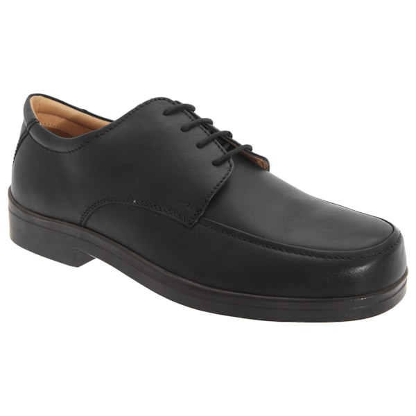 Roamers herr extra bred passform snörskor 11 UK svart Black 11 UK