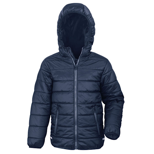 Result Core Barn/Barn Padded Jacka 5-6 År Marinblå Navy Blue 5-6 Years