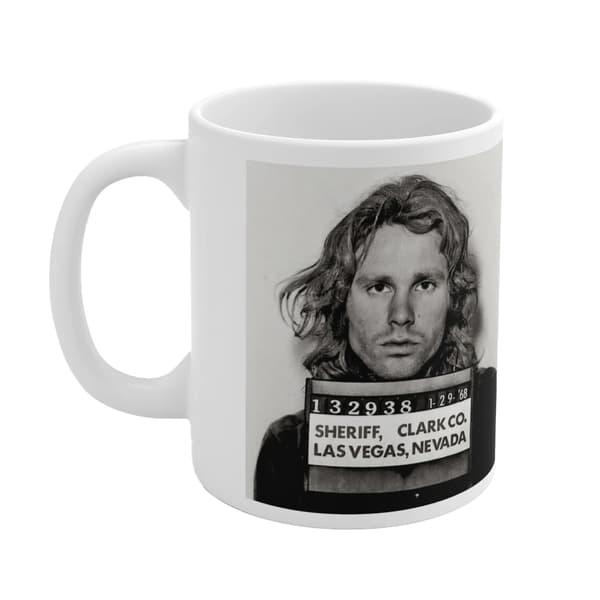 The Doors Jim Morrison Mugg One Size Svart Black One Size