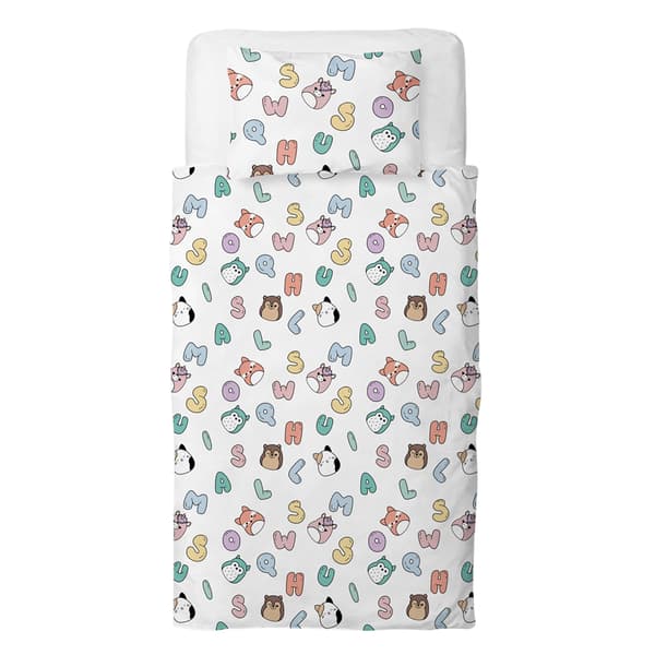 Squishmallows Figurer Vändbart Påslakanset Dubbel Vit/Multi White/Multicoloured Double