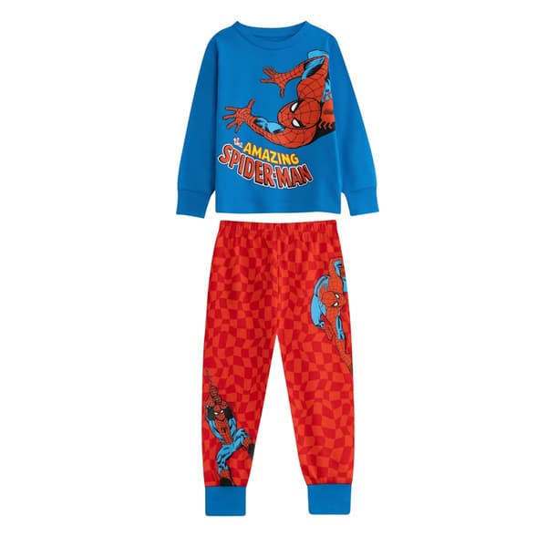 The Amazing Spider-Man Långärmad Pyjamas för Pojkar (Förpackning Multicoloured 5-6 Years