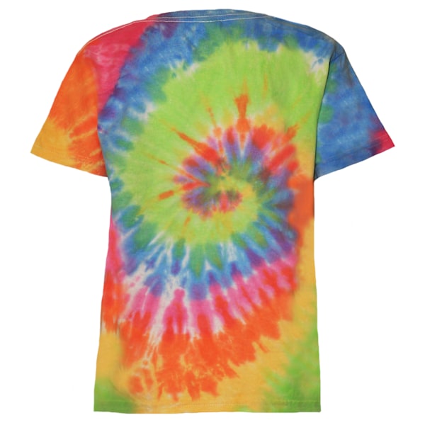 Colortone Barn/Barnens Regnbåge Tie-Dye T-shirt i tung bomull S Eternity S