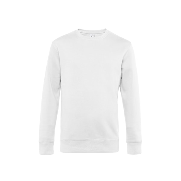 B&C Herr King Crew Neck Sweater 4XL Vit White 4XL