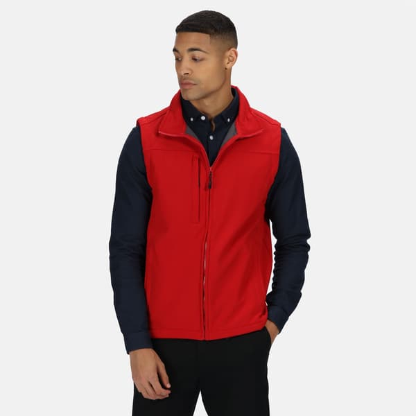 Regatta Professional Softshell Väst för Män XXL Klassisk Röd Classic Red XXL