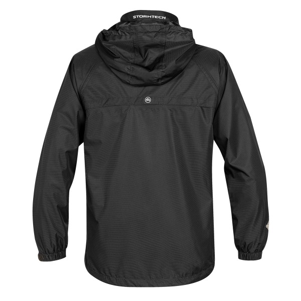 Stormtech Stratus Light Shell Jacket för män (vattentät och andningsbar Black XL
