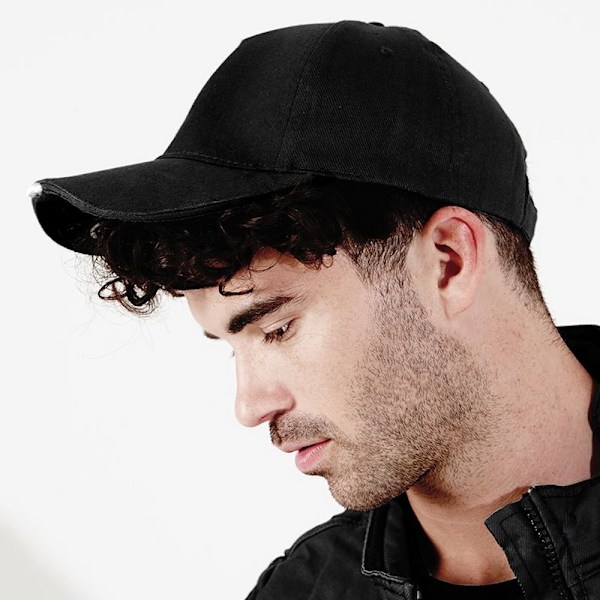 Beechfield LED-ljus Baseball Cap (2-pack) One Size Svart Black One Size