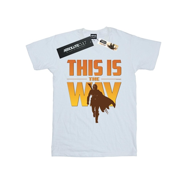 Star Wars Dam/Damer The Mandalorian This Is The Way Bomull White XL