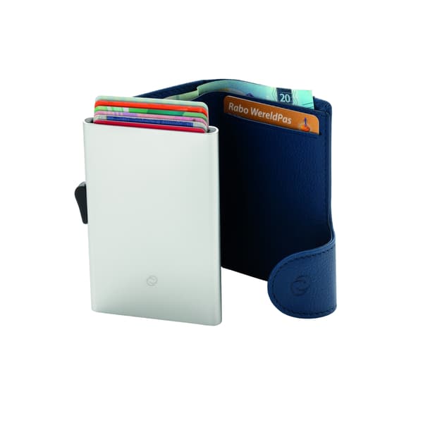 C-Secure RFID Plånbok och Korthållare Set One Size Blå Blue One Size