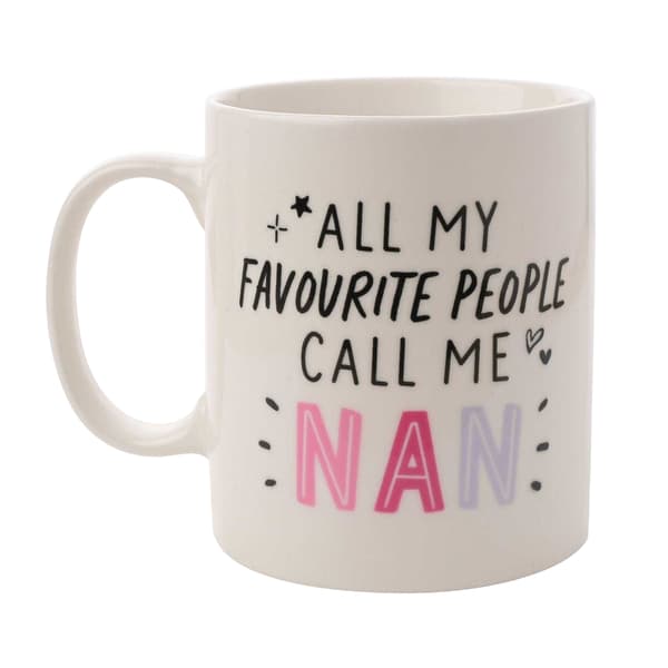 Celebrations Hullabaloo Nan Mugg One Size Vit White One Size