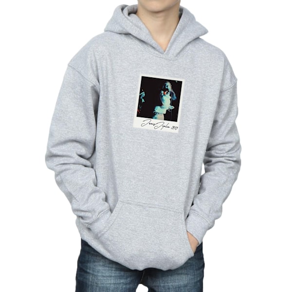 Janis Joplin Boys Memories 1970 Hoodie 7-8 år Sports Grey Sports Grey 7-8 Years