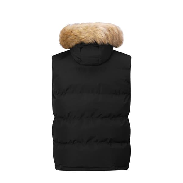 SoulCal Herr Sherpafodrad Gilet S Svart Black S