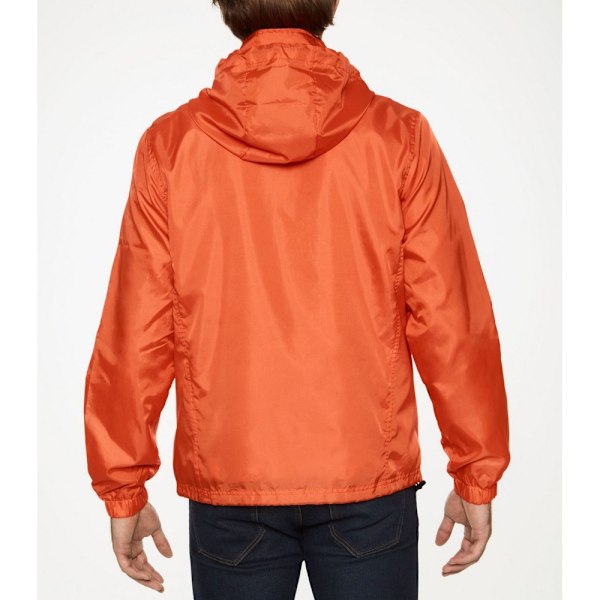 Gildan Herr Hammer Windwear Jacka XXL Orange Orange XXL