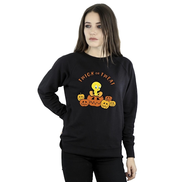 Looney Tunes Dam/Damer Twick Or Tweat Sweatshirt XXL Svart Black XXL