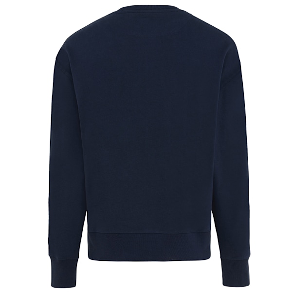 Iqoniq Unisex Vuxen Kruger Återvunnen Bomull Rundhals Avslappnad Passform Navy XXS