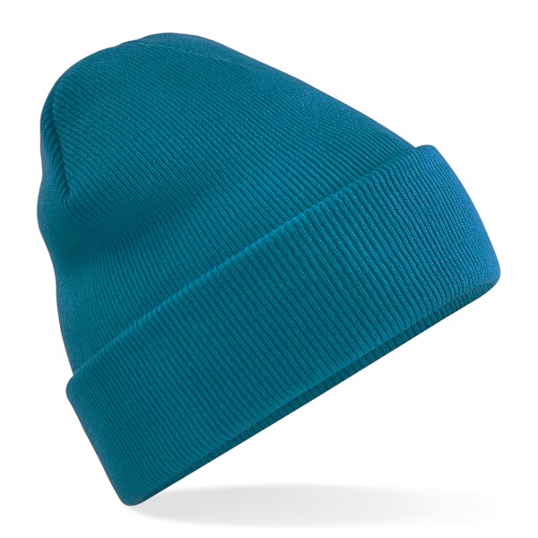 Beechfield Soft Feel Stickad Vintermössa En storlek Teal Teal One size