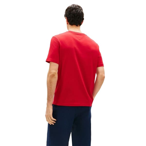 Tommy Hilfiger Herr Stack Logo T-shirt S Röd Red S