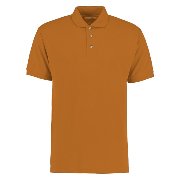 Kustom Kit Workwear Herr Kortärmad Poloskjorta S Orange Orange S