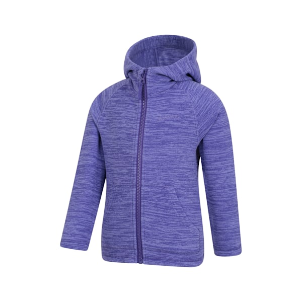 Mountain Warehouse Barn/Barn Snowdonia II Full Zip Hoodie Purple 9-10 Years