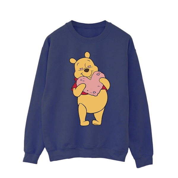 Disney Winnie The Pooh Hjärta Ögon Sweatshirt S Marinblå Navy Blue S