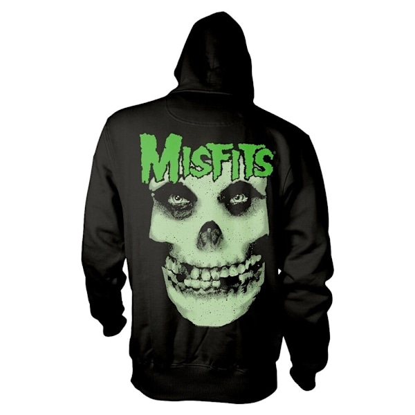 Misfits Unisex Vuxen Skull Hoodie XL Svart Black XL