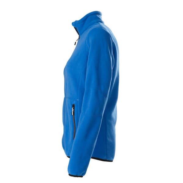 Printer Dam/Dam Speedway Fleecejacka S Ocean Blue Ocean Blue S
