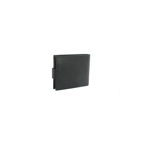 Eastern Counties Leather Unisex Adult Grayson Bi-Fold Läder C Black/Red One Size