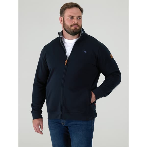 Duke Herr D555 Johnson Broderad Logotyp Kingsize Fleecejacka Navy 5XL