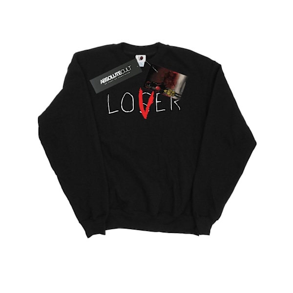 It Mens Loser Lover Sweatshirt S Svart Black S