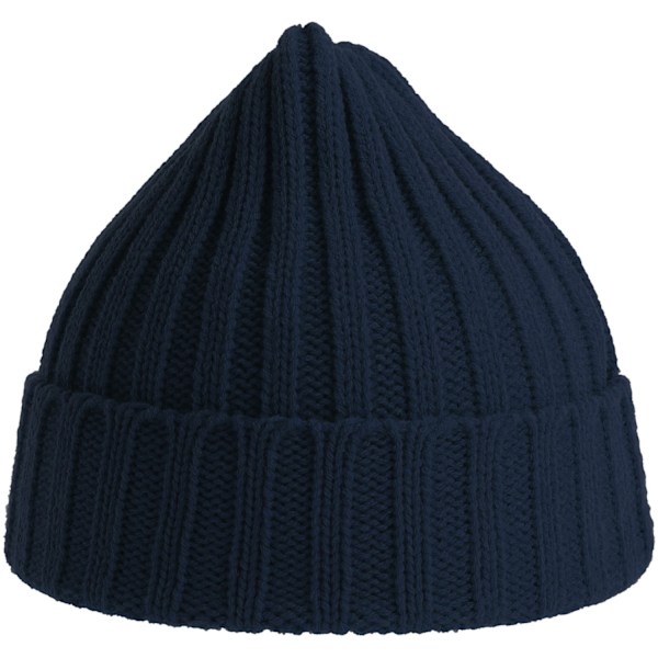 Atlantis Unisex Vuxen Shore Chunky Återvunnen Mössa One Size Nav Navy One Size
