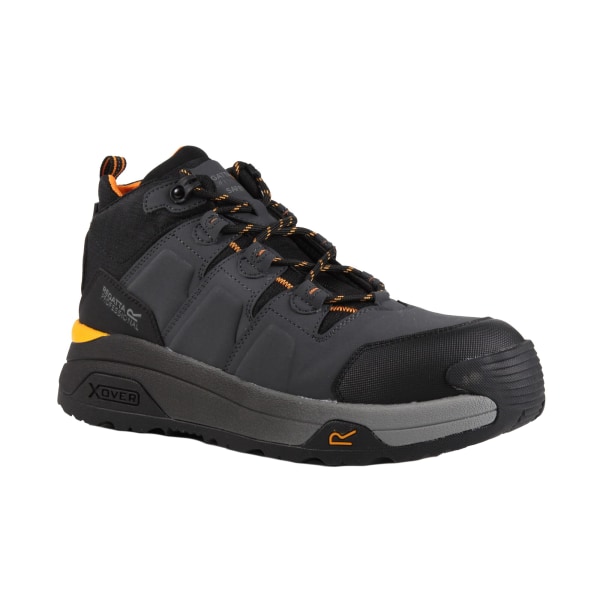 Regatta Mens Hyperfort Hiking Boots 6 UK Black/Gunmetal Grey Black/Gunmetal Grey 6 UK