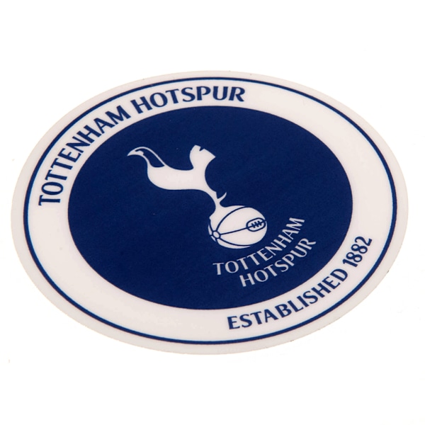 Tottenham Hotspur FC Etablerad Bilsticker En Storlek Marinblå/Vit Navy/White One Size