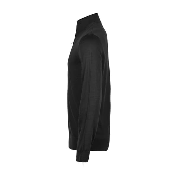 Tee Jays Herr Half Zip Tröja XXL Svart Black XXL