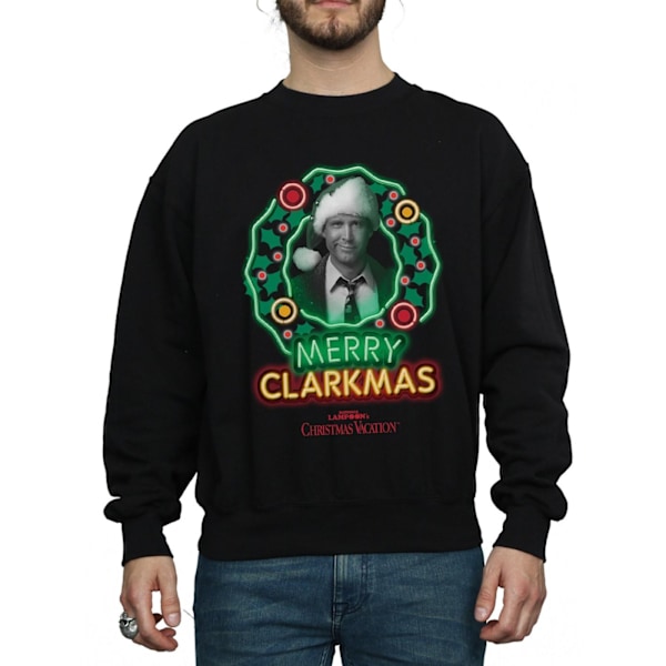 National Lampoon's Christmas Vacation Herr Greyscale Clarkmas C Black 3XL