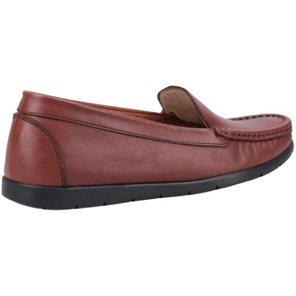 Fleet & Foster Dam/Damer Tiggy Läder Loafers 5 UK Tan Tan 5 UK