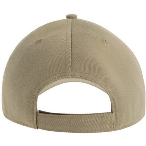 Atlantis Unisex Joshua 6 Panel Cap One Size Khaki Khaki One Size