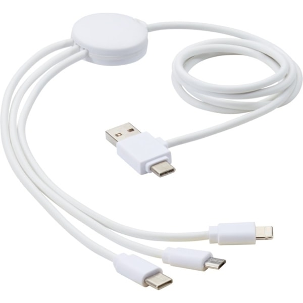 Bullet 5 i 1 USB-kabel One Size Vit White One Size