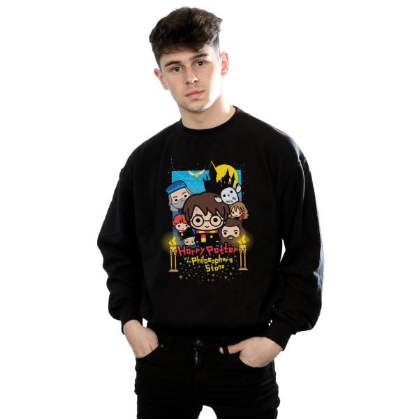 Harry Potter Herr Philosopher´s Stone Junior Sweatshirt XXL Bla Black XXL